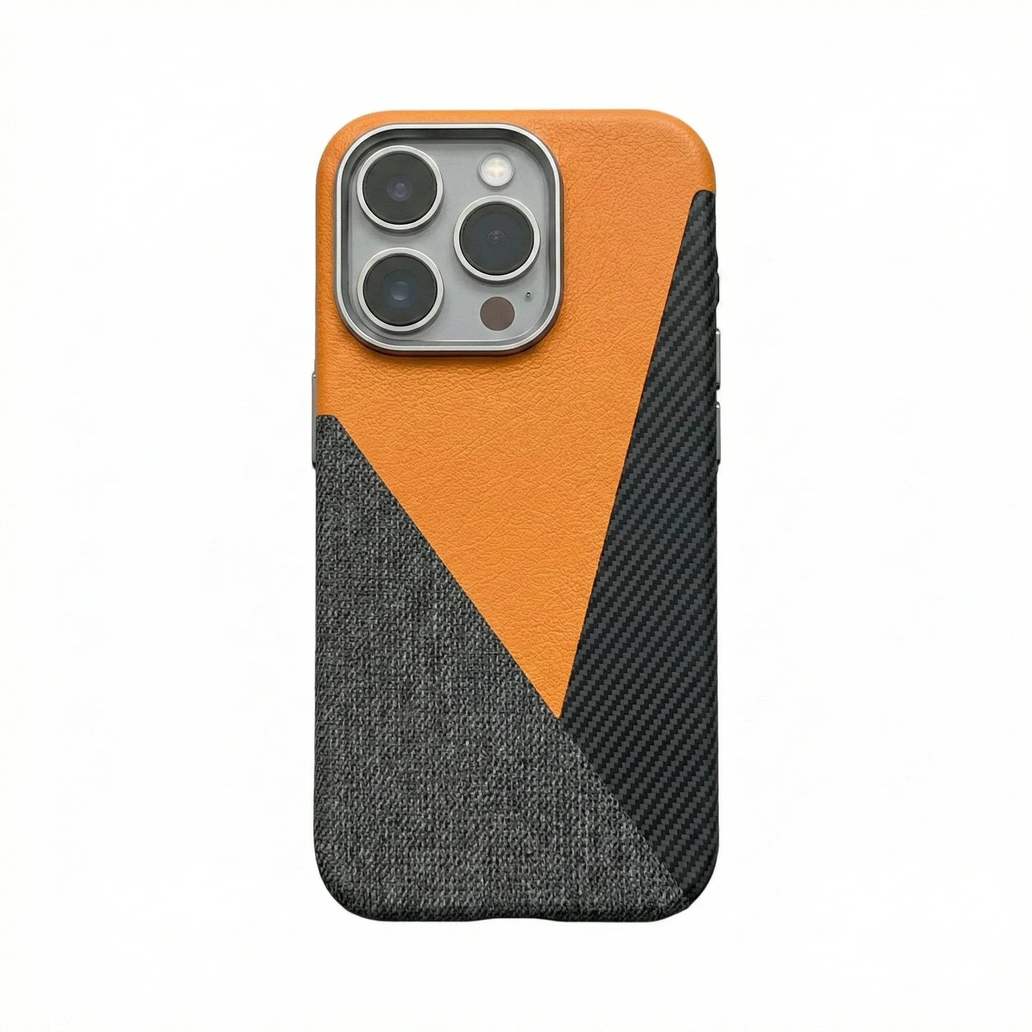 Leather and Carbon Fiber Case for iPhone