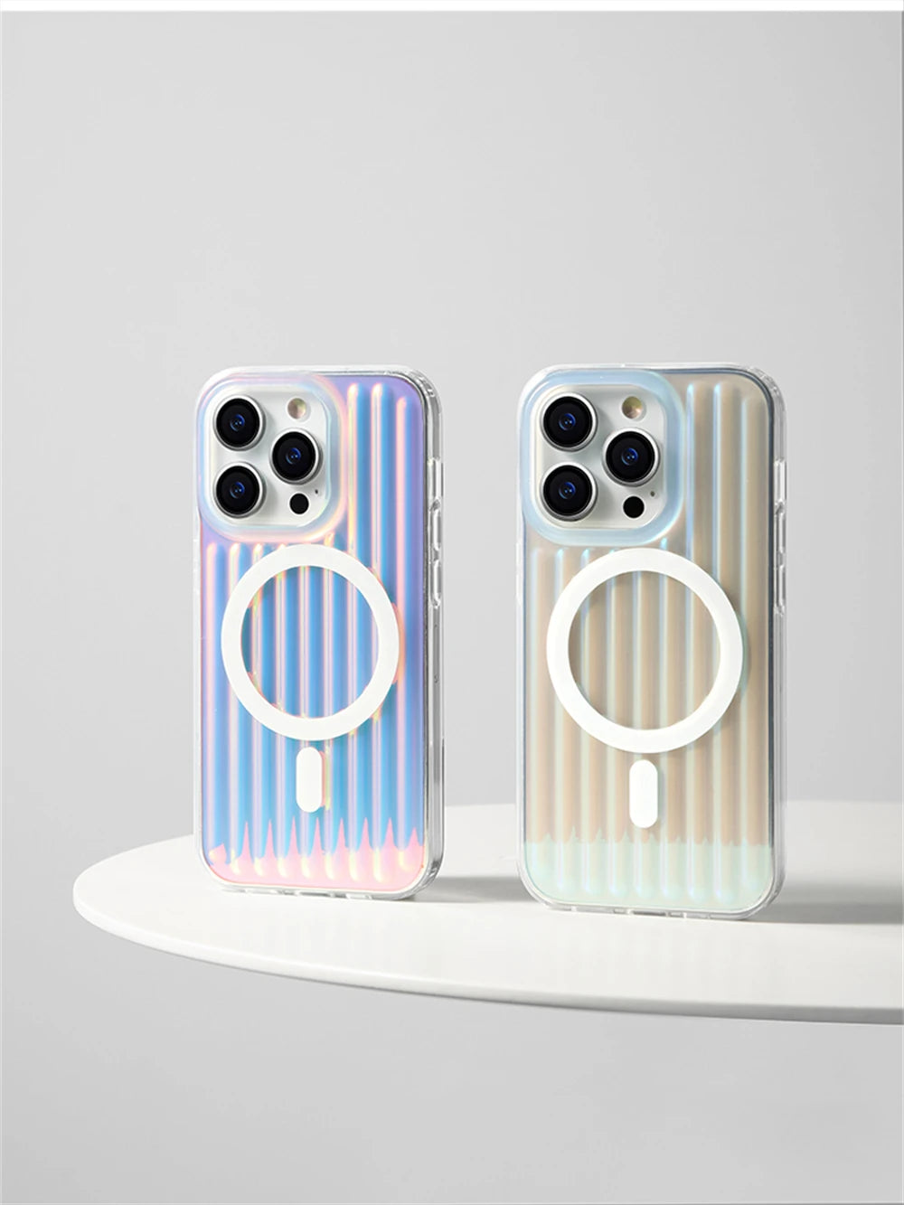 Frosted Silicone MagSafe Case for iPhone