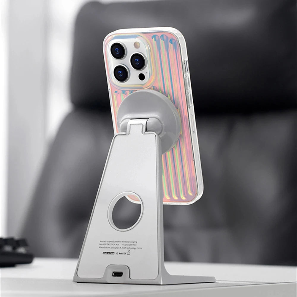 Frosted Silicone MagSafe Case for iPhone