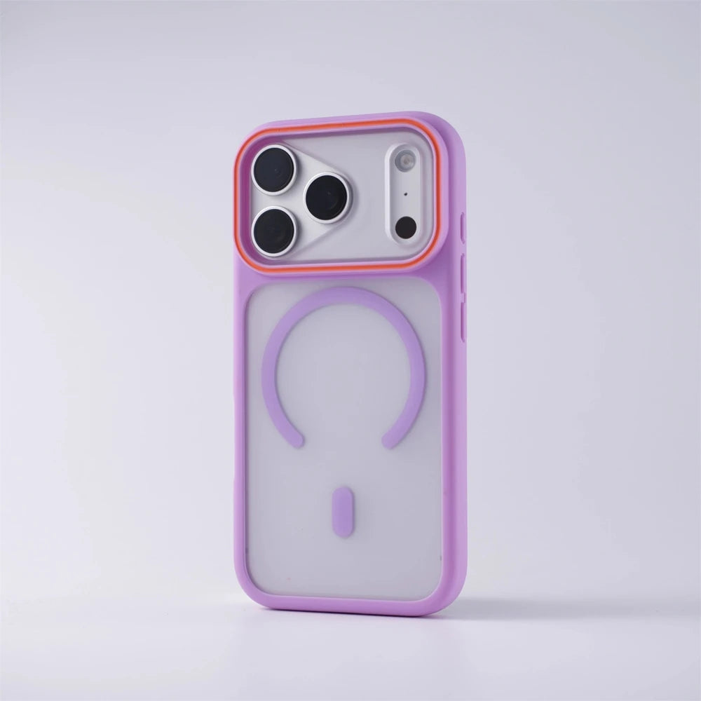 Matte Translucent MagSafe Case for iPhone