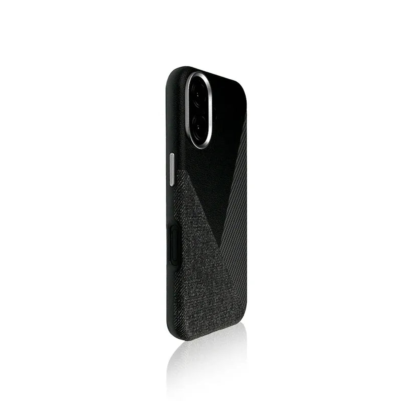 Leather and Carbon Fiber Case for iPhone