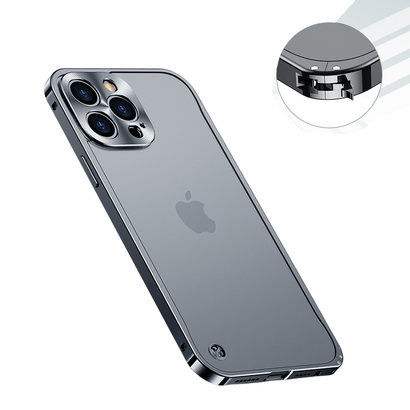 Aerospace Aluminum Magnetic Case for iPhone