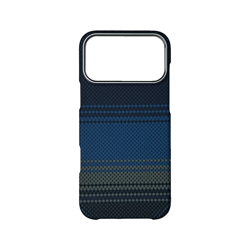 Carbon Fiber Premium Case Ocean Blue for iPhone