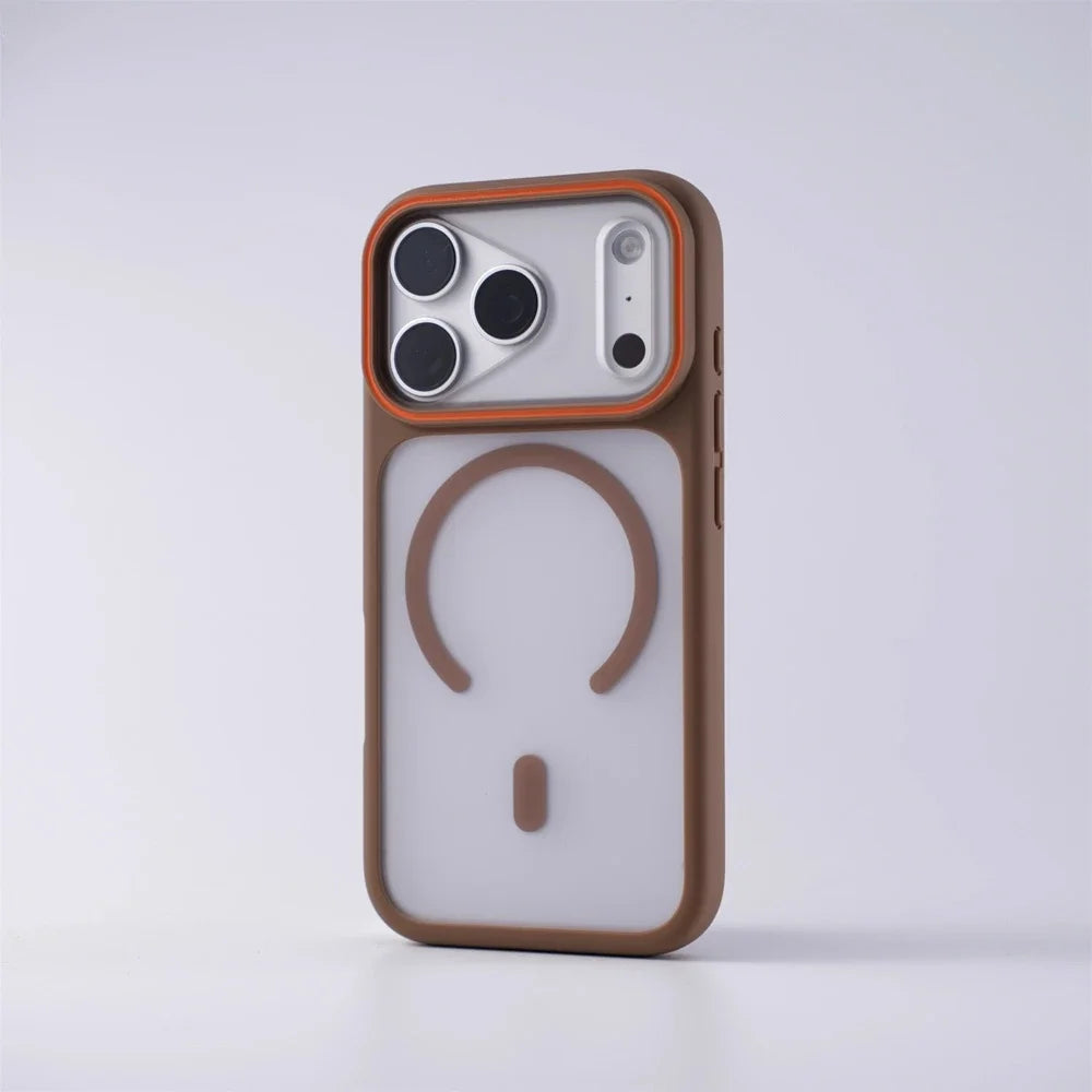 Matte Translucent MagSafe Case for iPhone