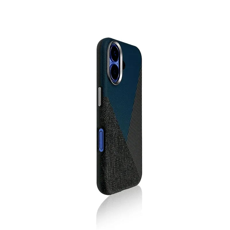 Leather and Carbon Fiber Case for iPhone